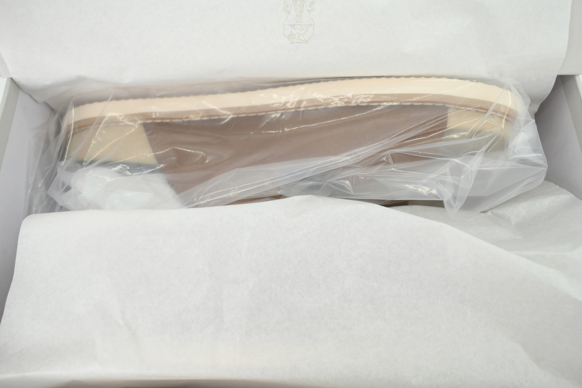 Brunello Cucinelli Suede Slide Sandals Brown