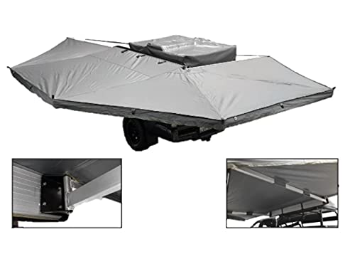 Dark Gray with Black Travel Cover - Driverside
