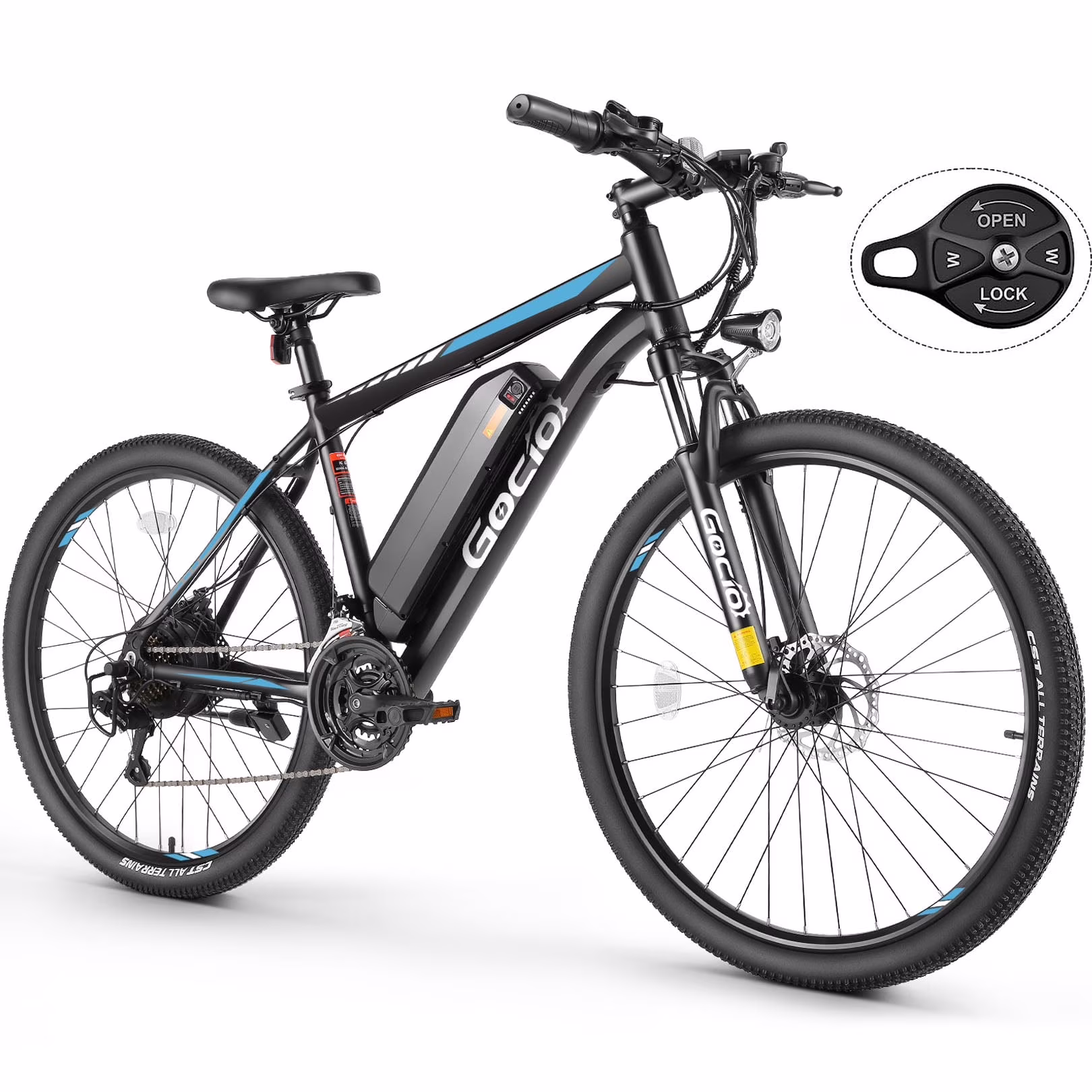 Gocio 26in Electric Mountain Bike, 350W, 36V 374.4Wh