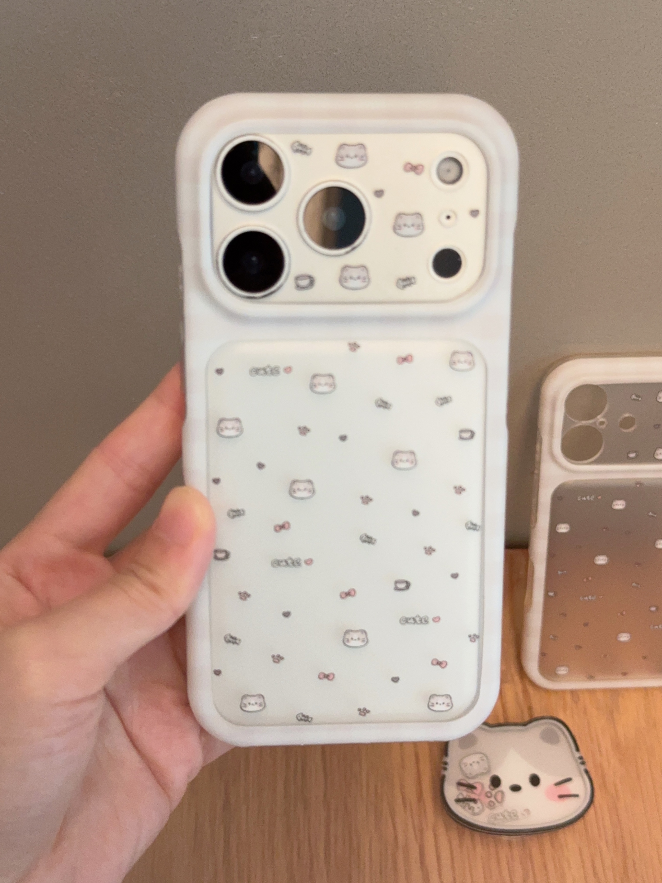 Phone Case Protective Case Cartoon - back view