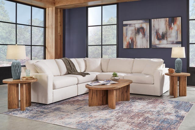 Modmax 5-Piece Next-Gen Nuvella™ Performance Fabric Modular Sectional
