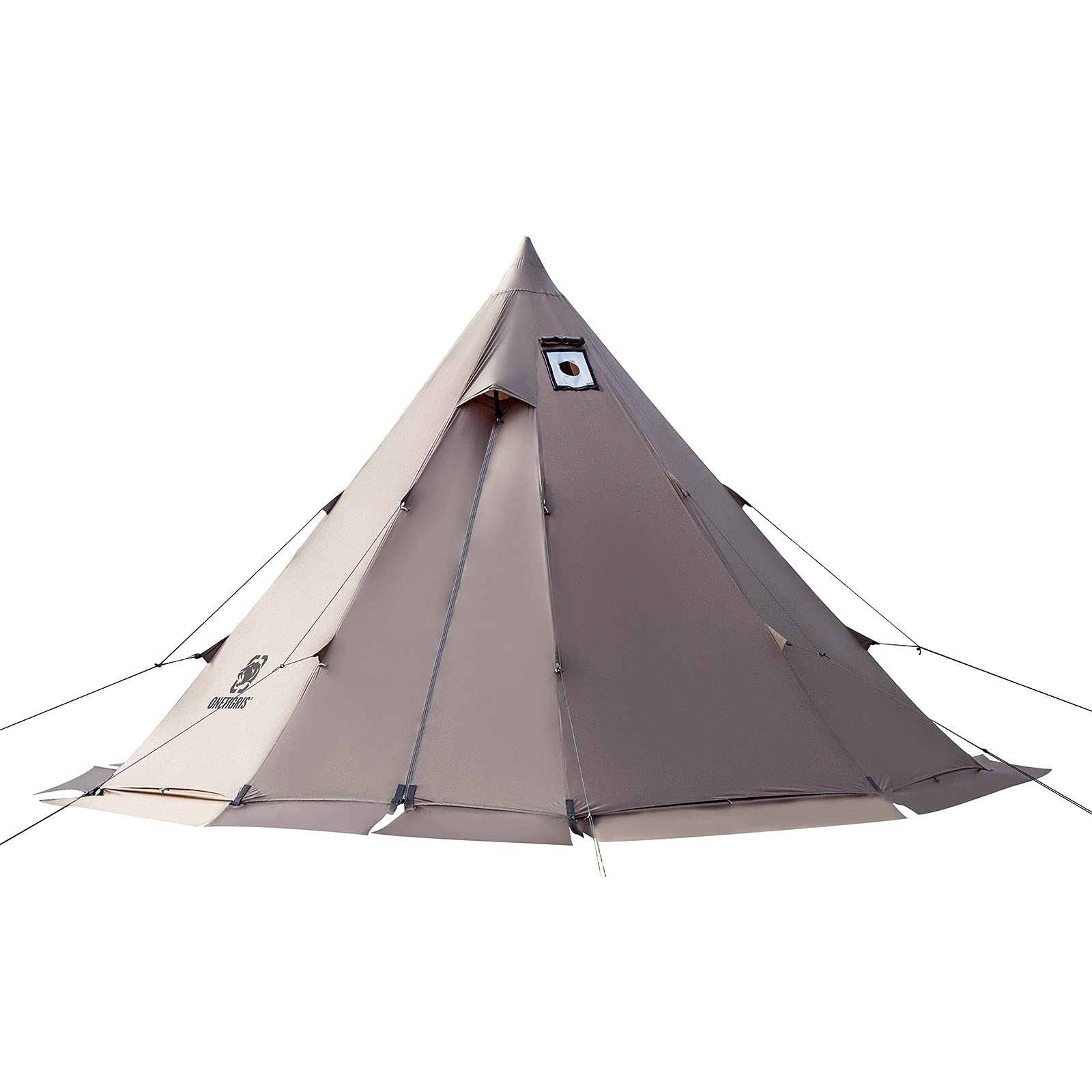 Rock Fortress Hot Tent with Stove Jack Bushcraft Shelter