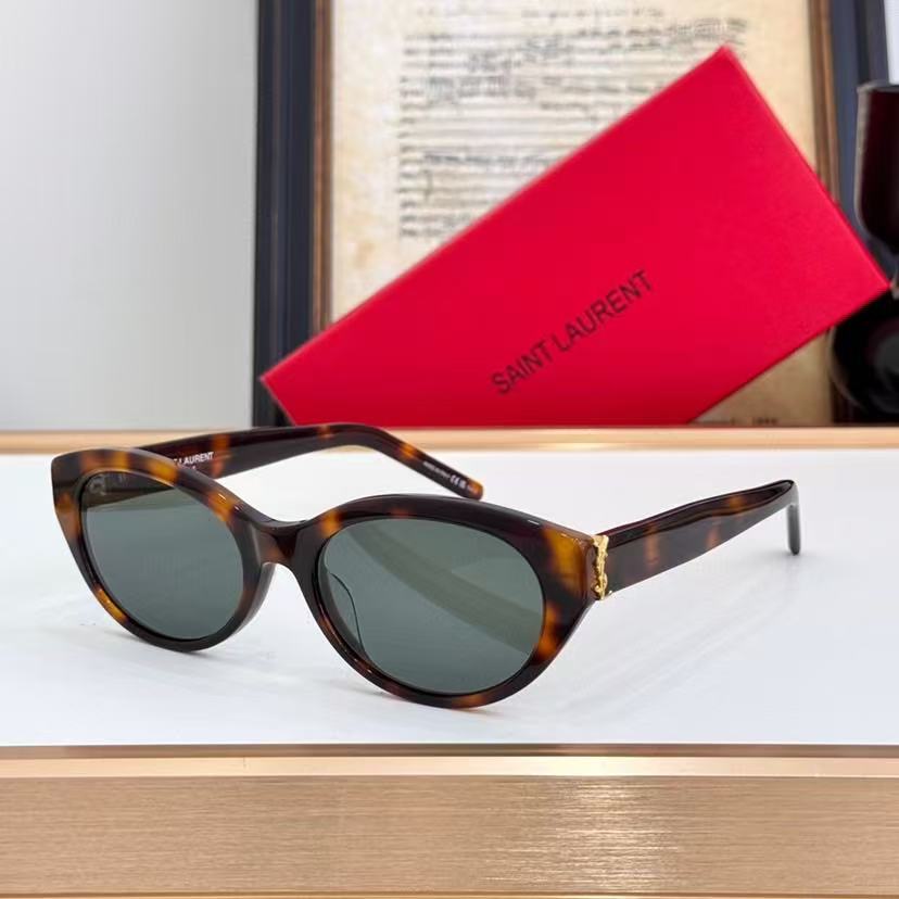 YSL logo sunglasses