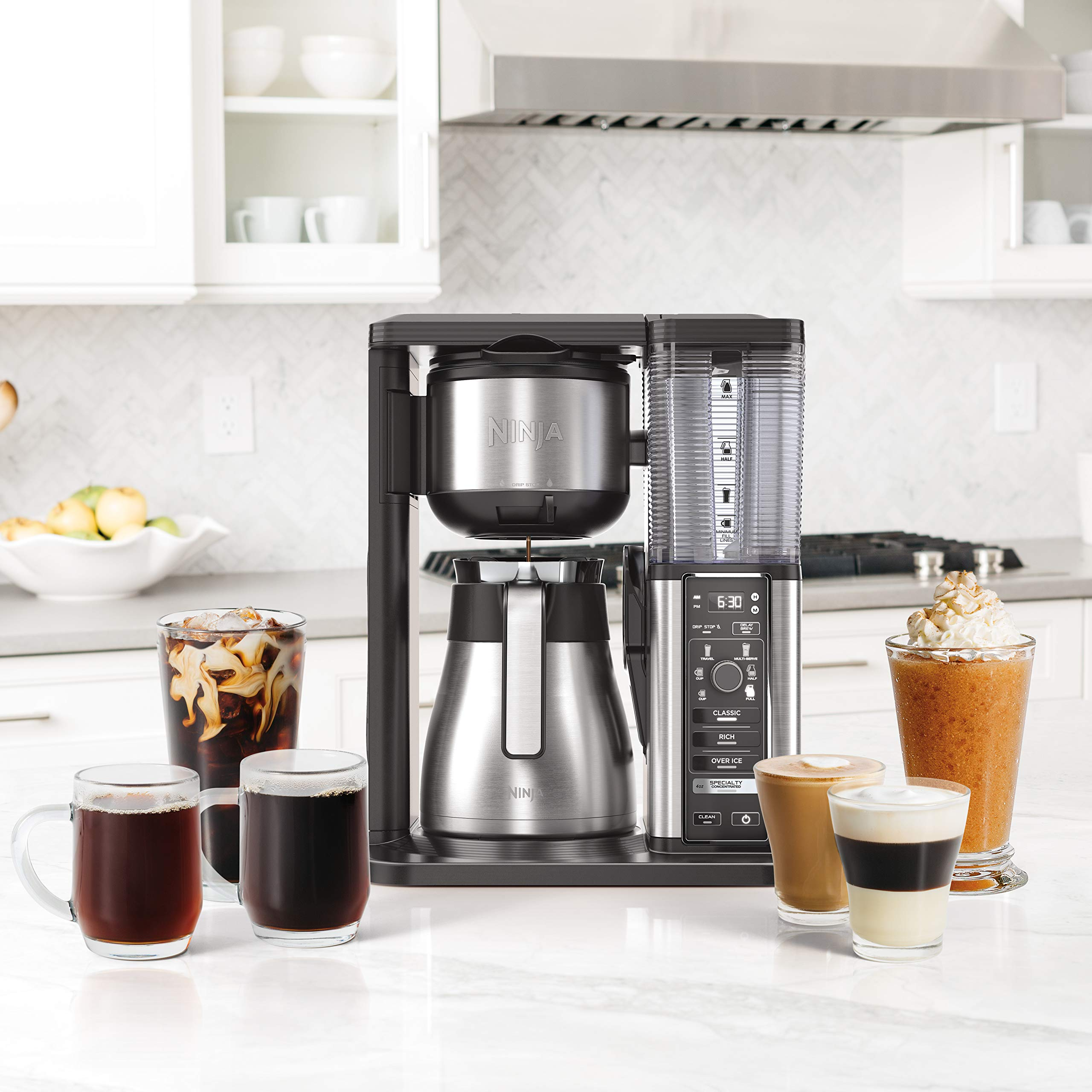 Ninja Specialty Fold-Away Frother (CM407) Coffee Maker