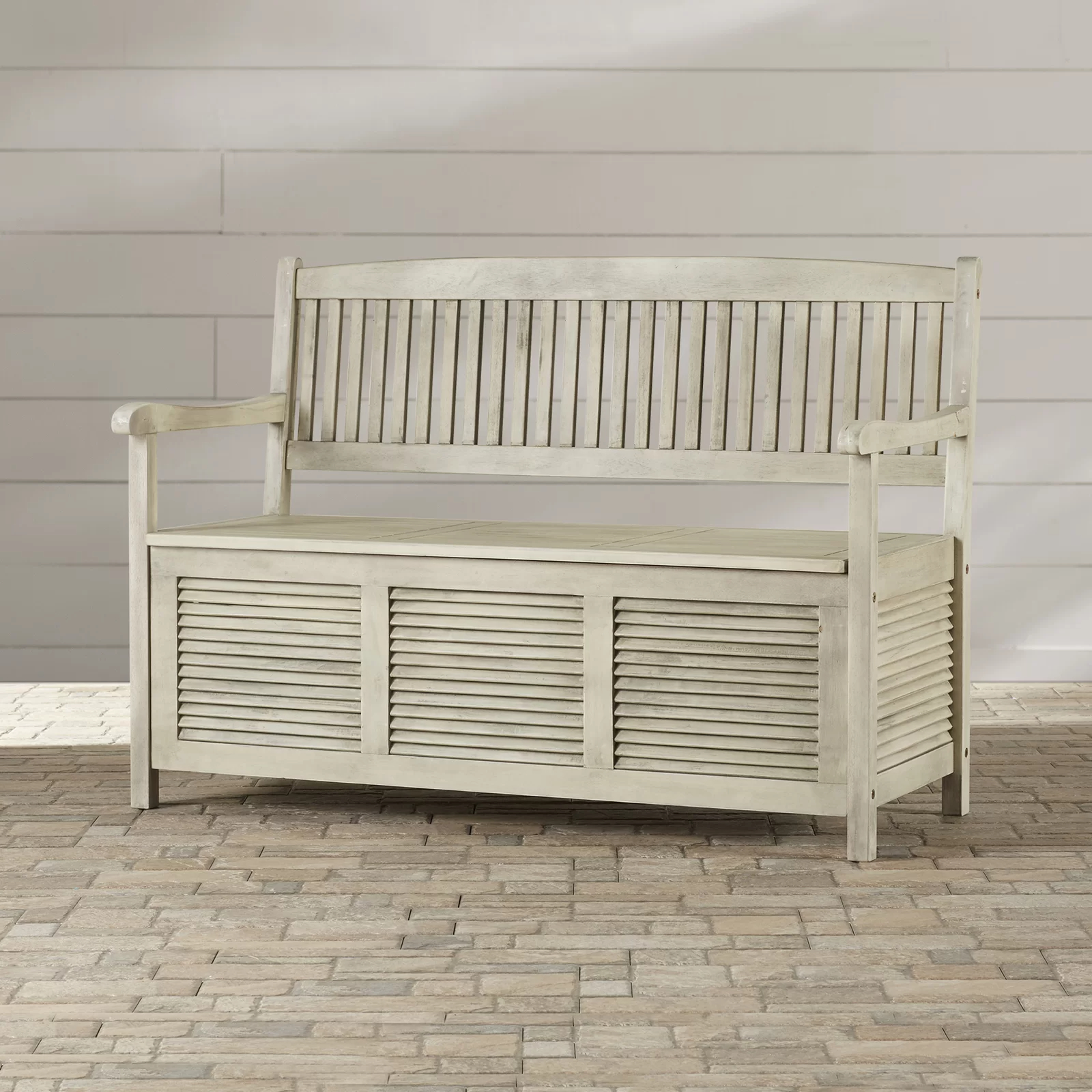 Wooden Storage Bench