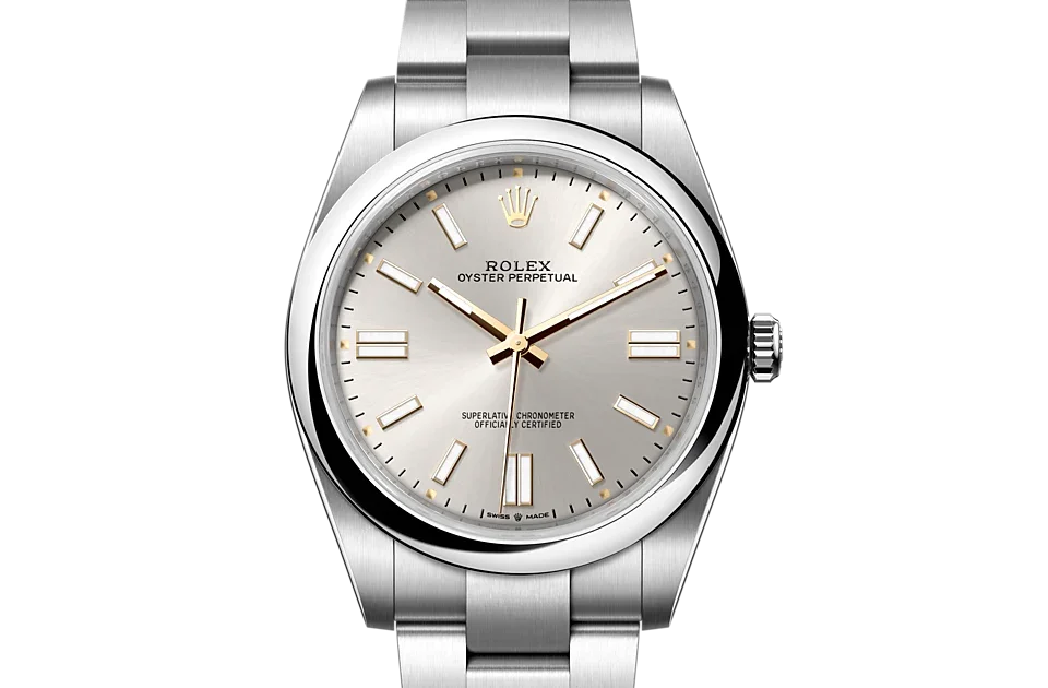 【Super Clone】R124300 Oyster-Perpetual Silver - New