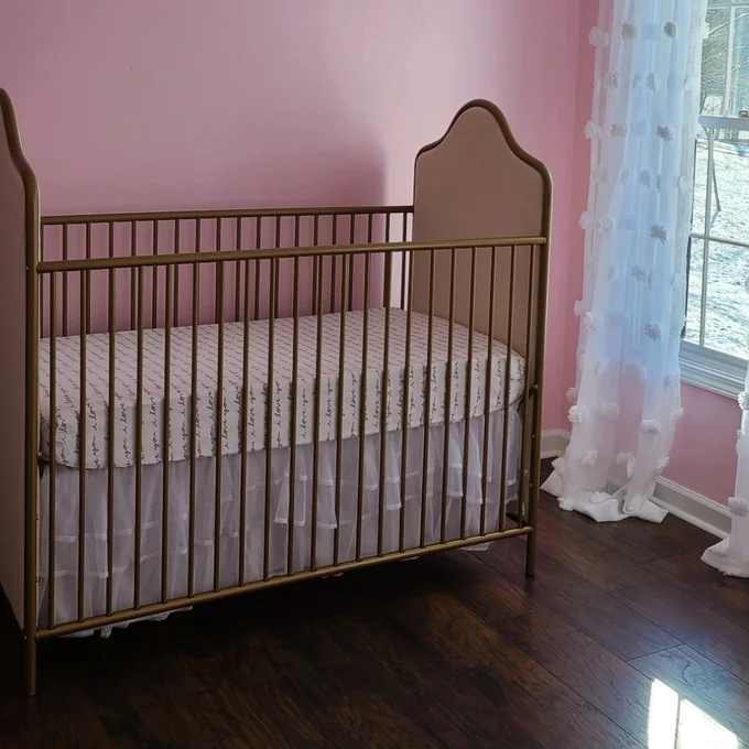 Piper 2-in-1 Convertible Upholstered Crib