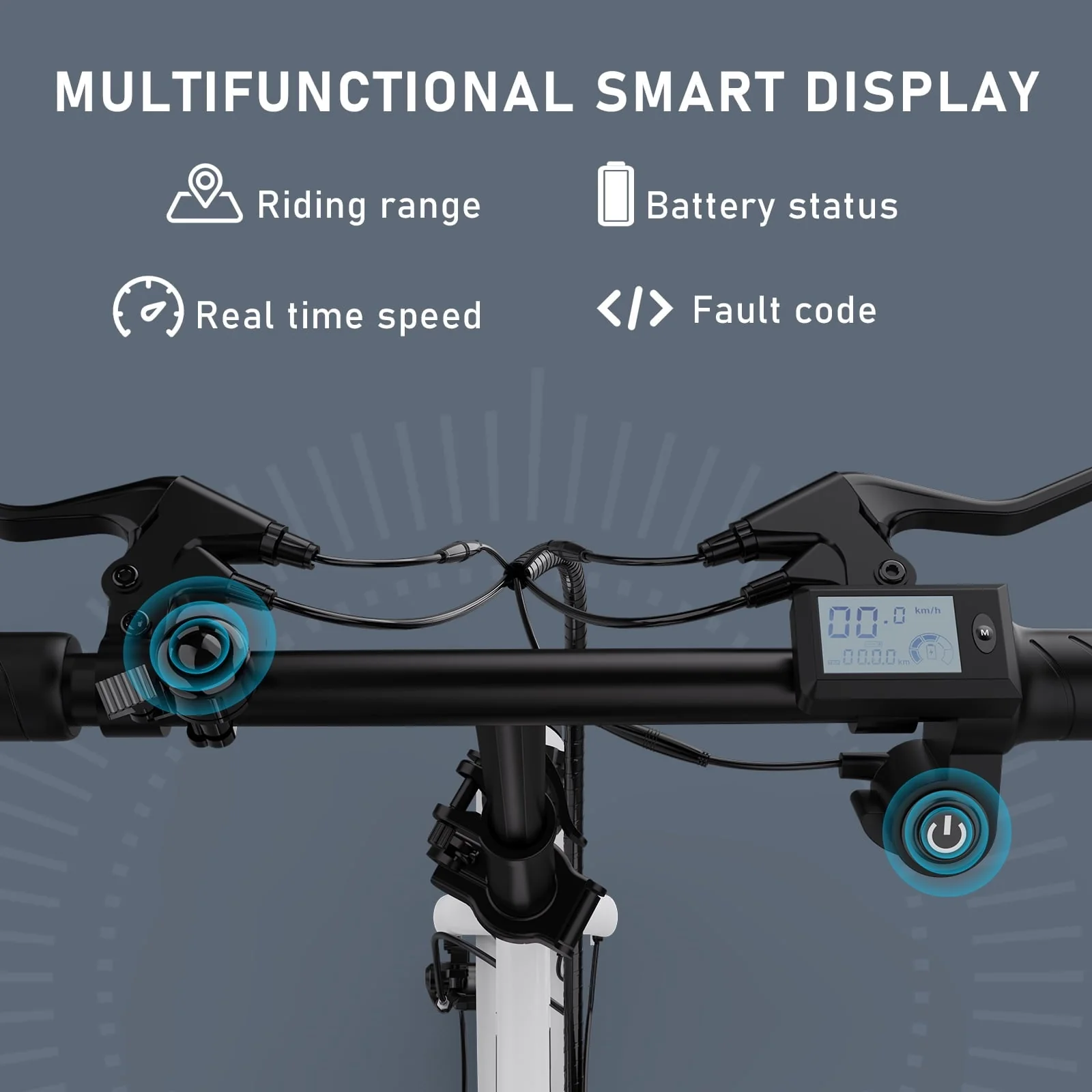 COLORWAY BK5M Folding Electric Bike, 500W, 36V 8.4Ah