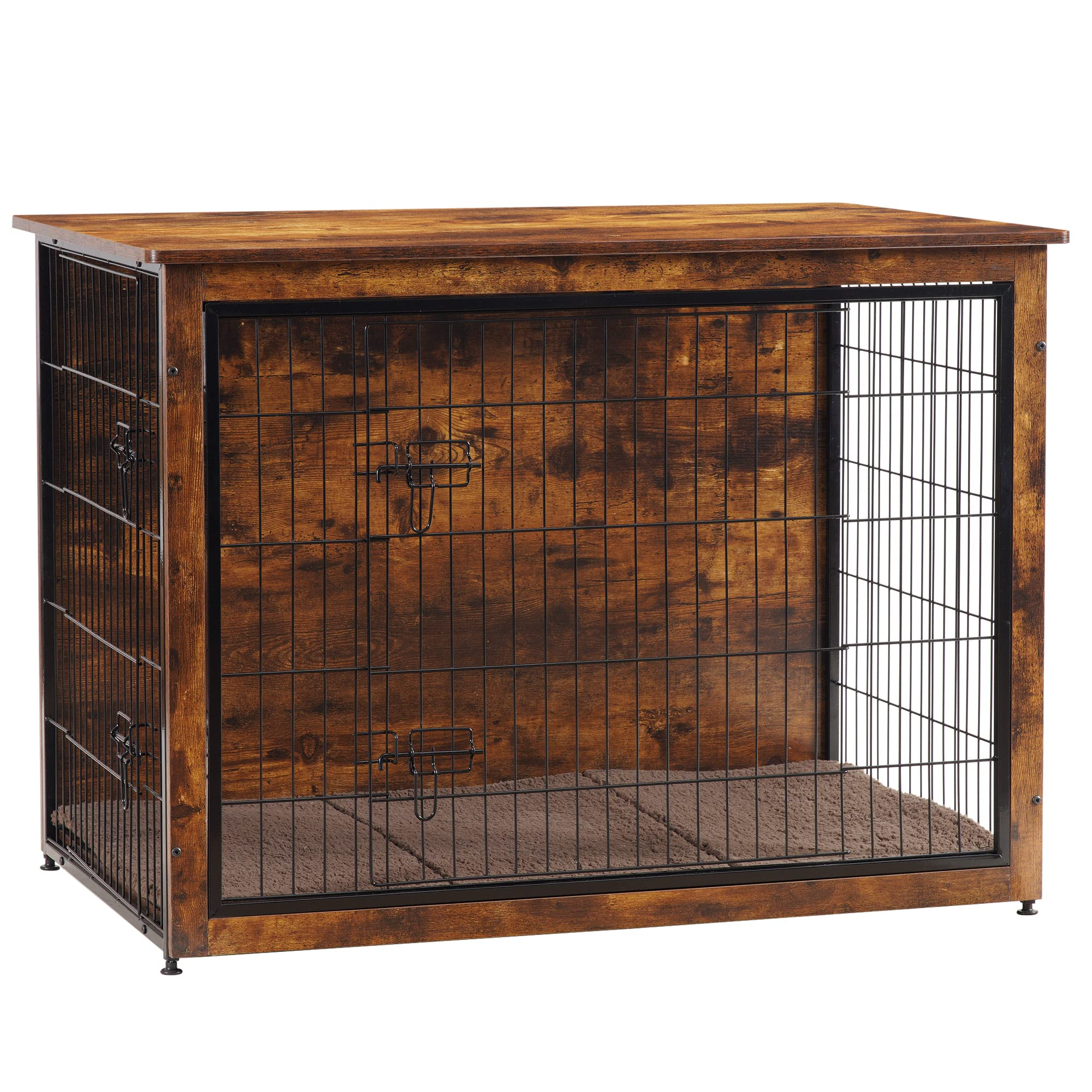 Dog Crate Furniture with Cushion