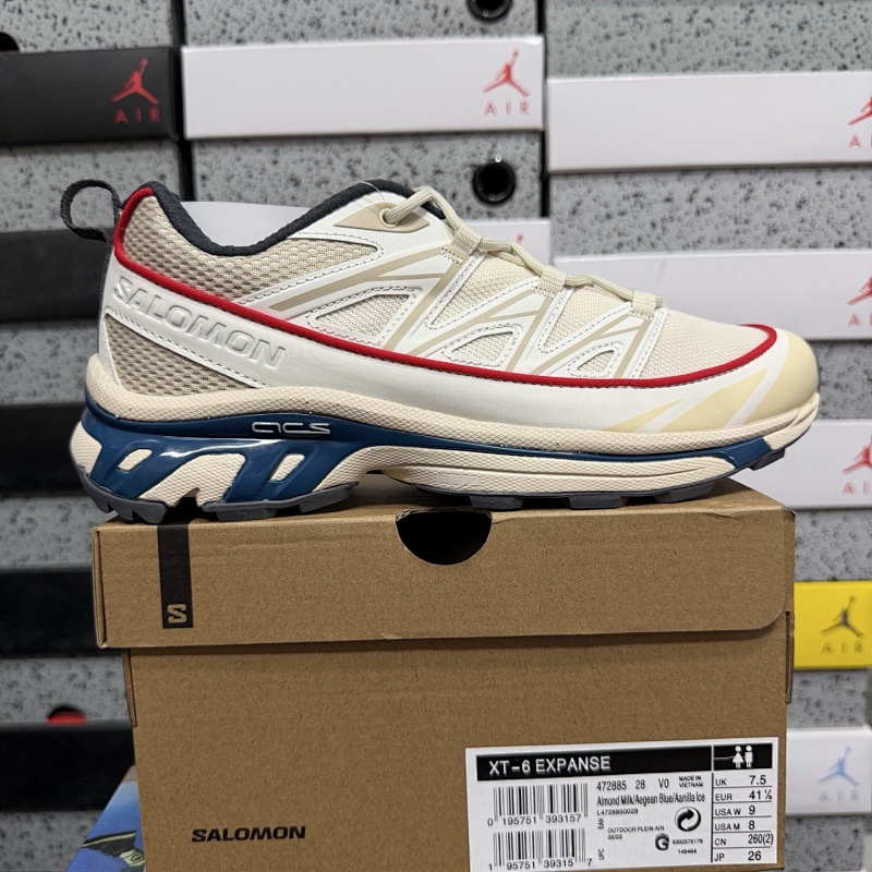 Salomon XT-6 Cream Gray Edition A Sneakers