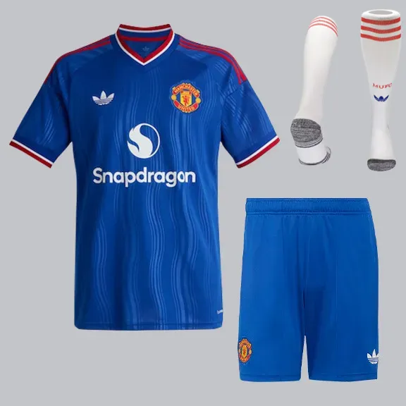Kids Manchester United Away Suit & Socks 26/27
