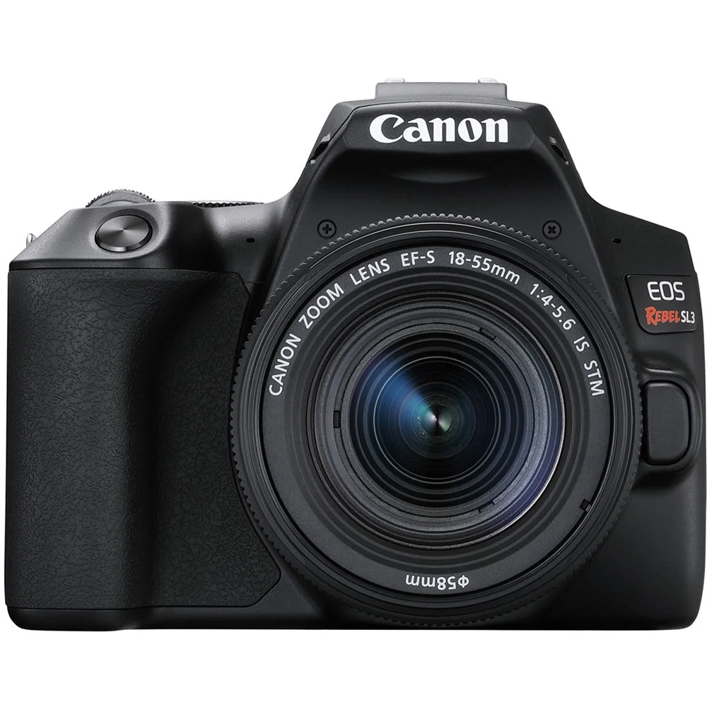 Canon EOS Rebel SL3 DSLR Camera W/ 18-55mm Lens (Black)