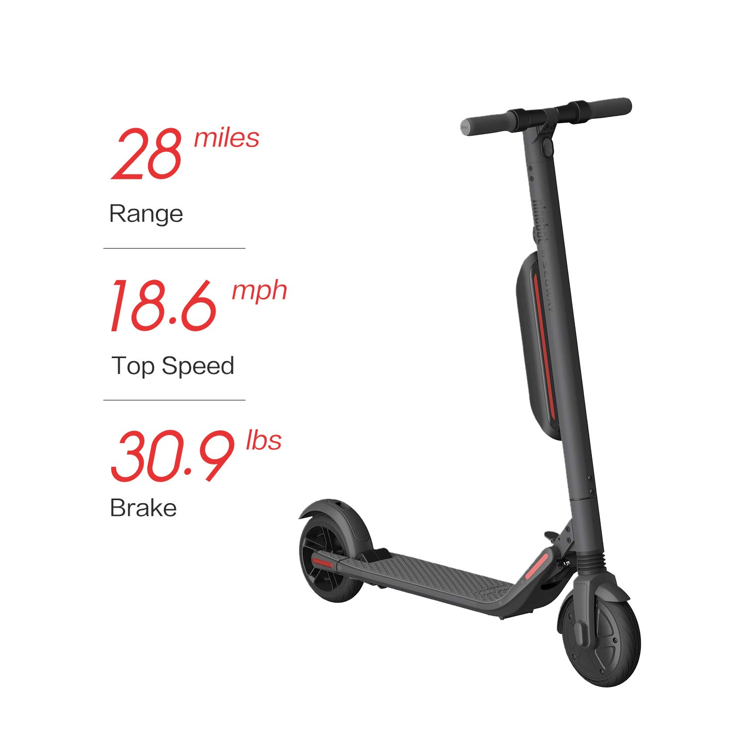 Segway Ninebot ES4 Electric Kick Scooter- 800W Motor
