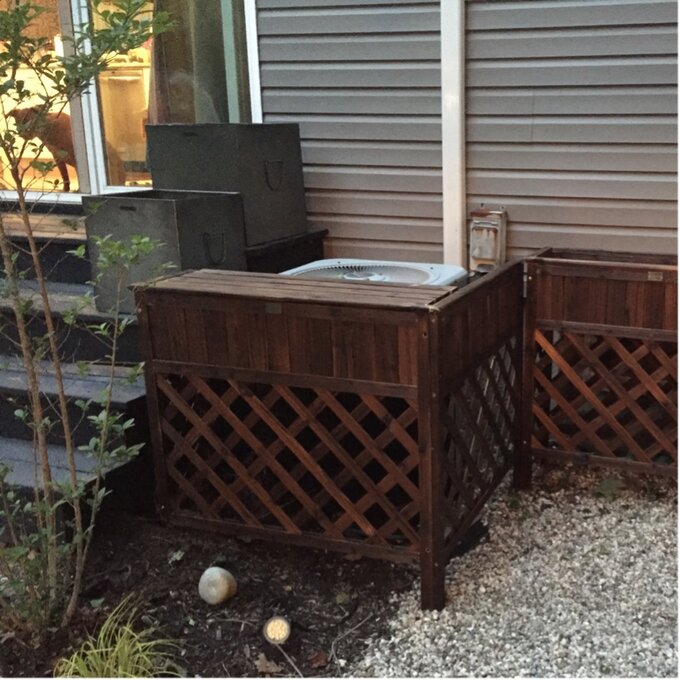 Peyton Wood Elevated Planter