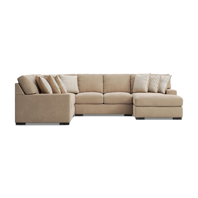 Larce 4-Piece Next-Gen Nuvella™ Performance Fabric Sectional with Chaise