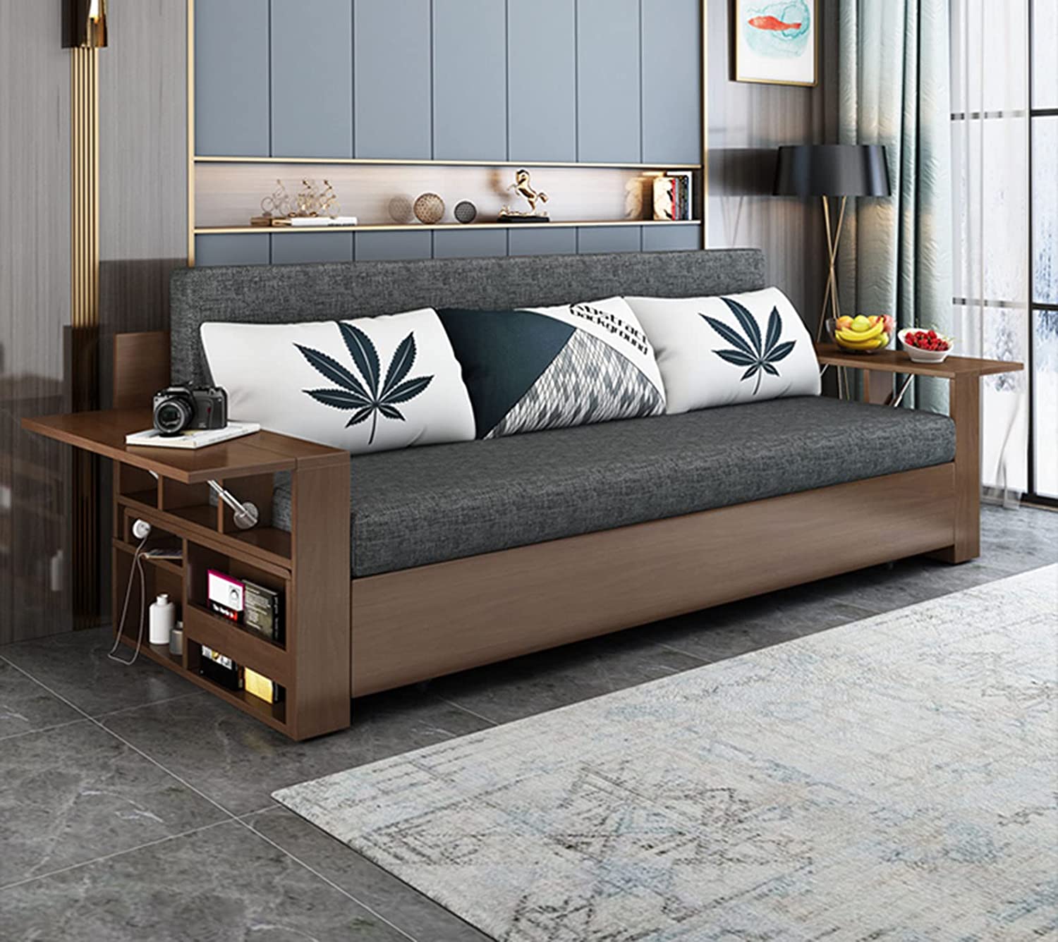 Solid Wood Sofa Bed