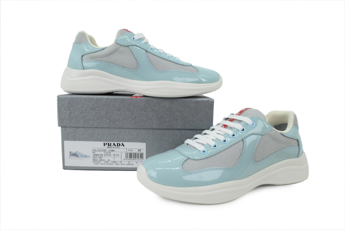 Prada America's Cup Sneakers Sky Blue