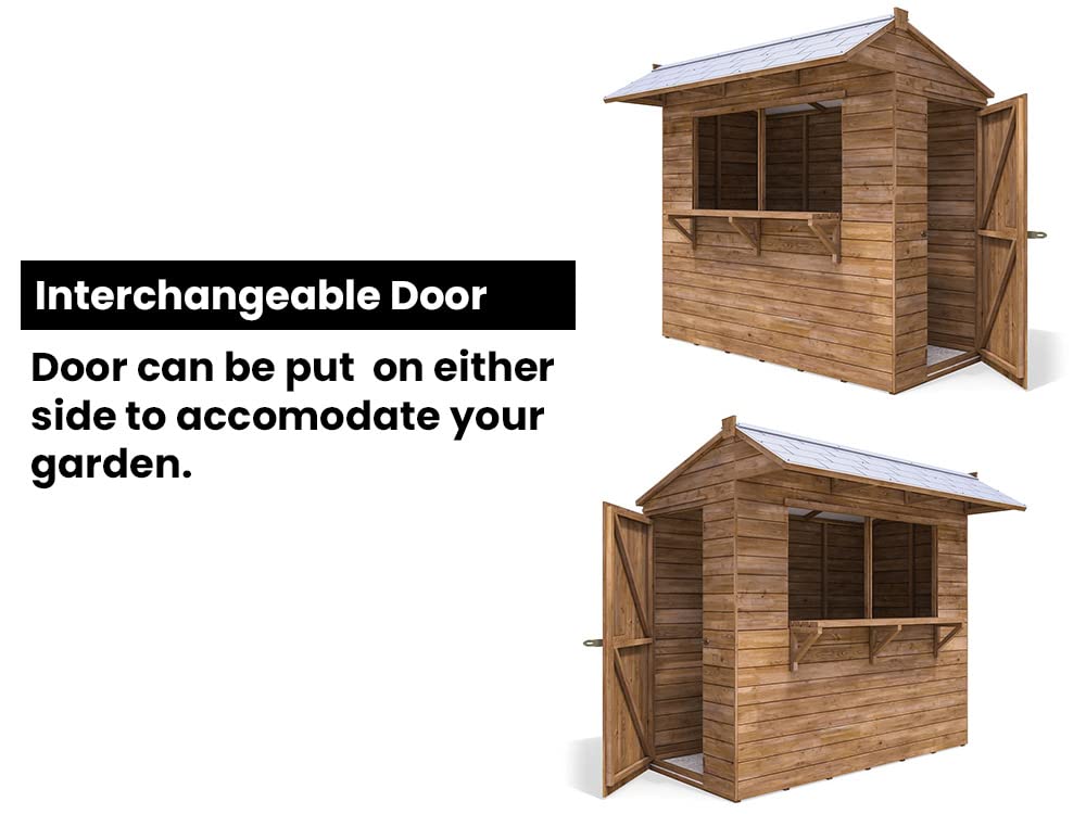 Outdoor Bar Shed - The Hangover Apex Garden Bar | 1.8x2.4 m