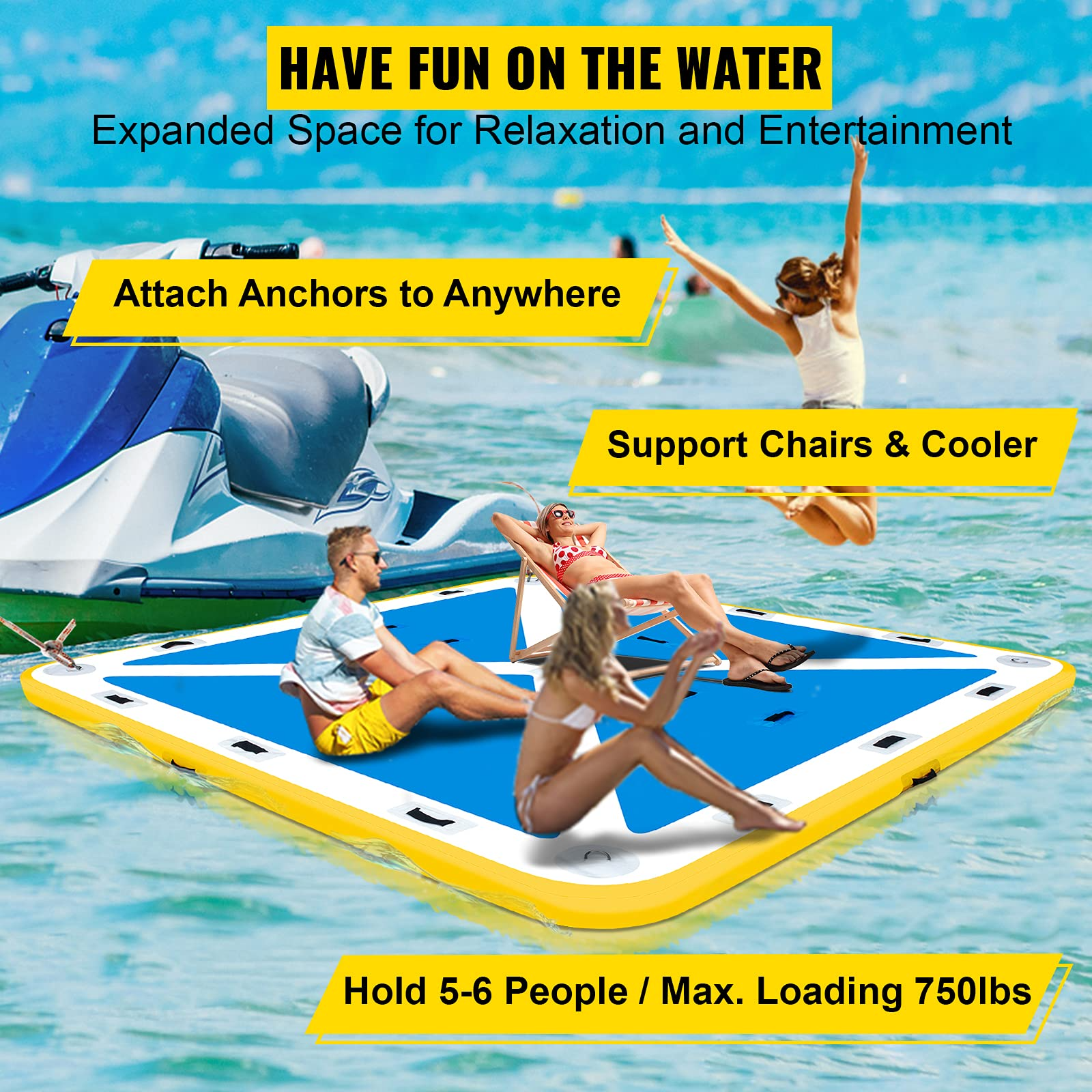 Inflatable Floating Dock