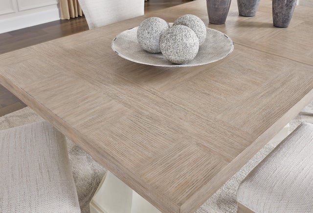 Jorlaina Dining Table and 6 Chairs