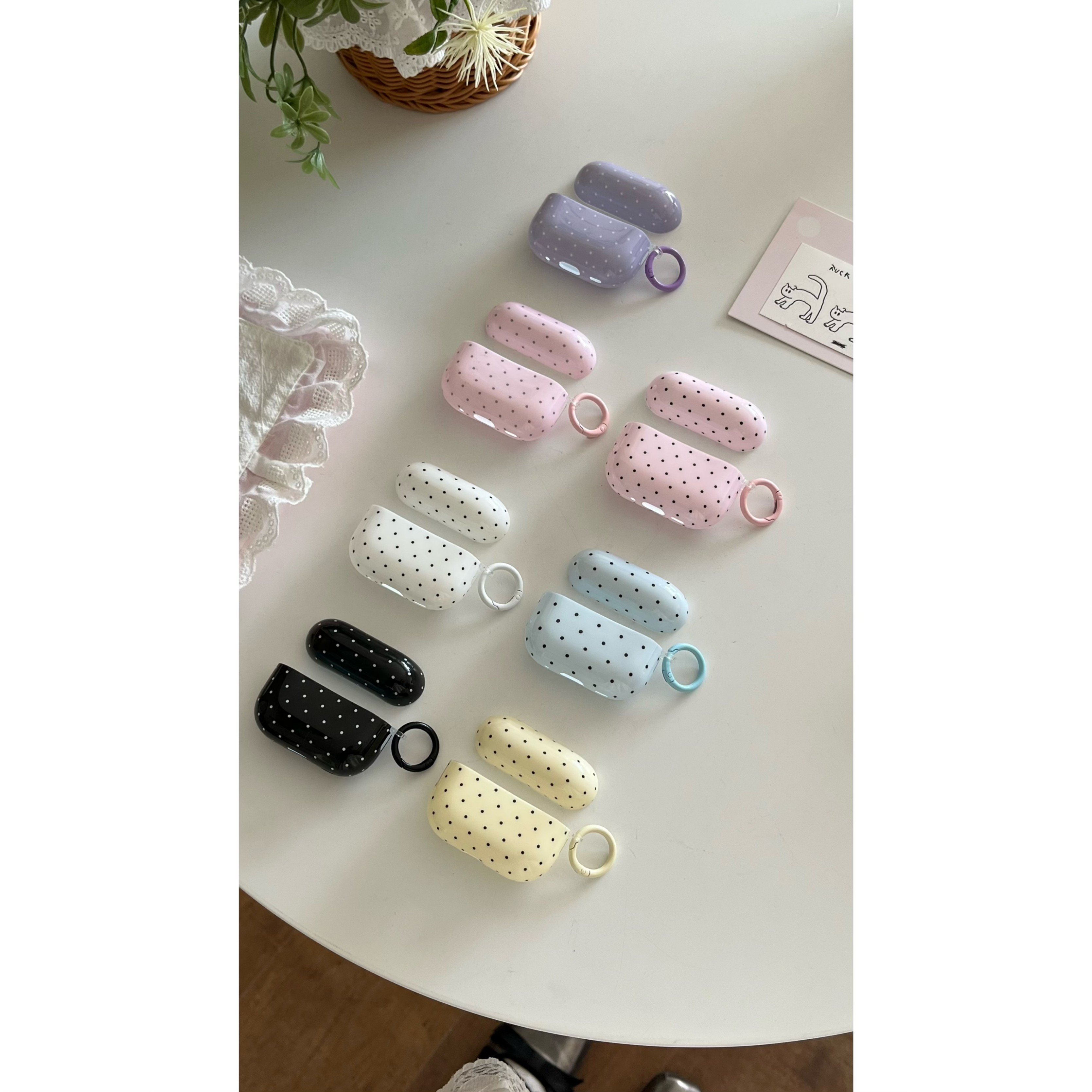 AirPods 1 Protective Case Multi-Color - back view