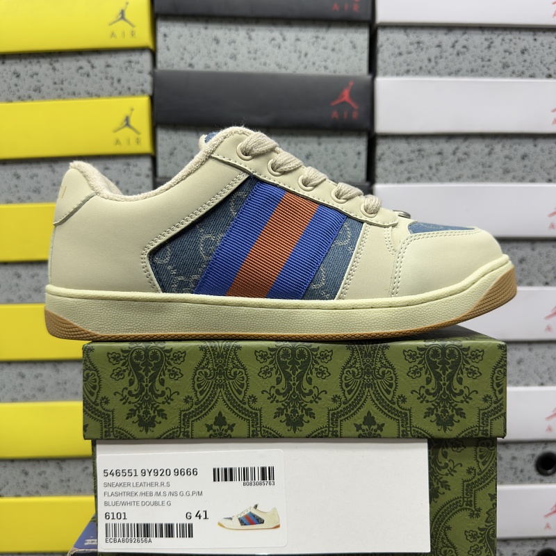 Gucci Screener Blue White Double G