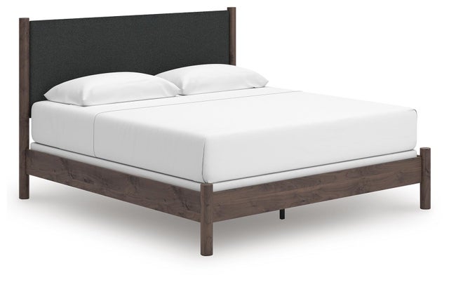 Cadmori Upholstered Panel Bed