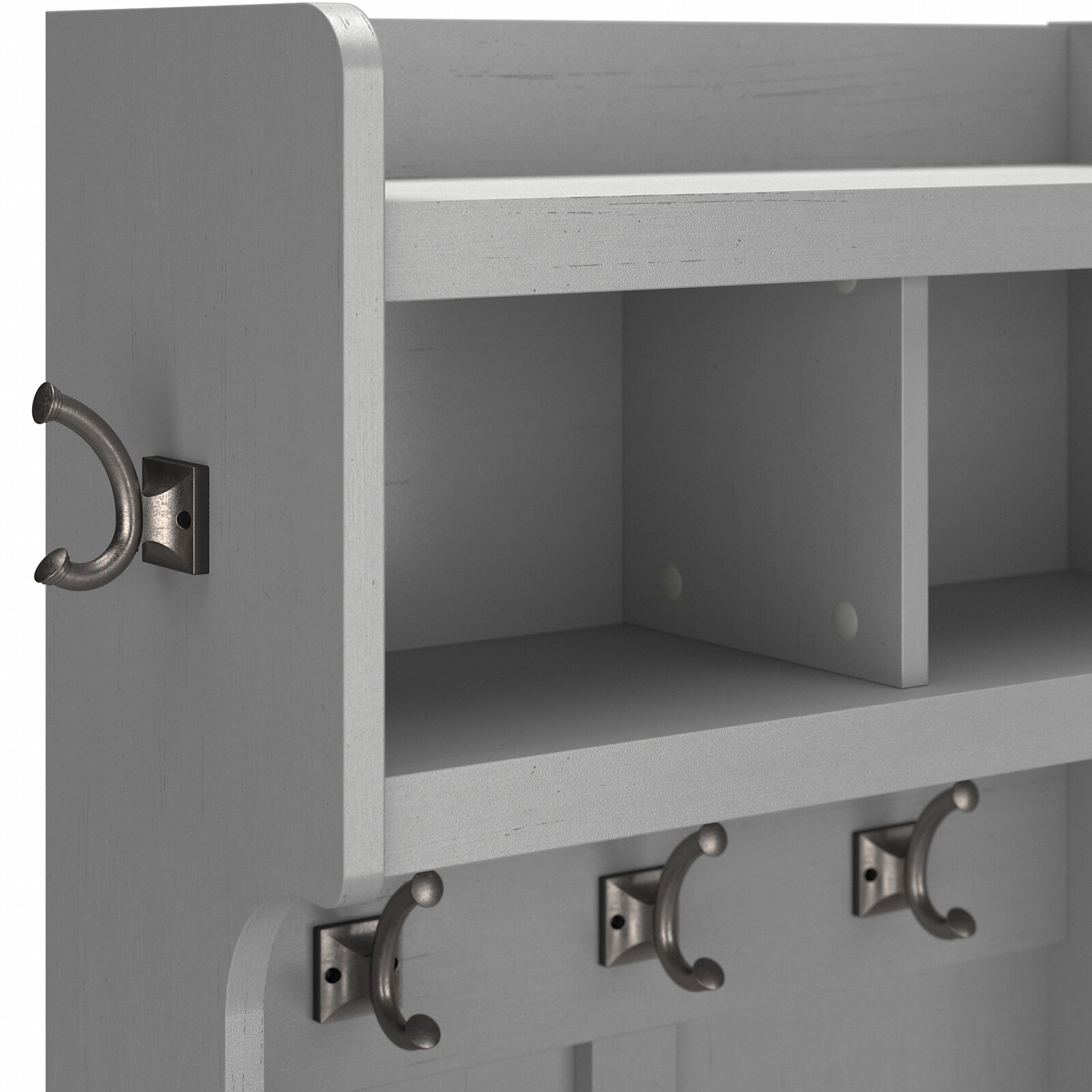 Woodland 88.23'' Wide Hall Tree with Bench and Shoe Storage