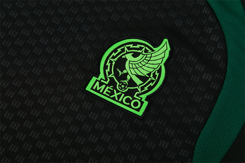 Short Sleeves Mexico 2026/27 Training Suit Black