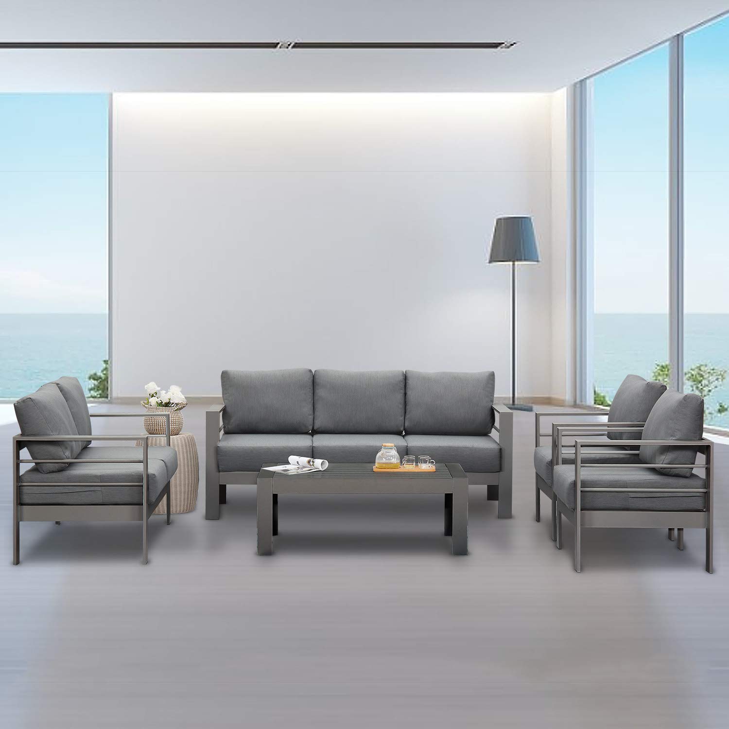 Aluminum Patio Furniture Set