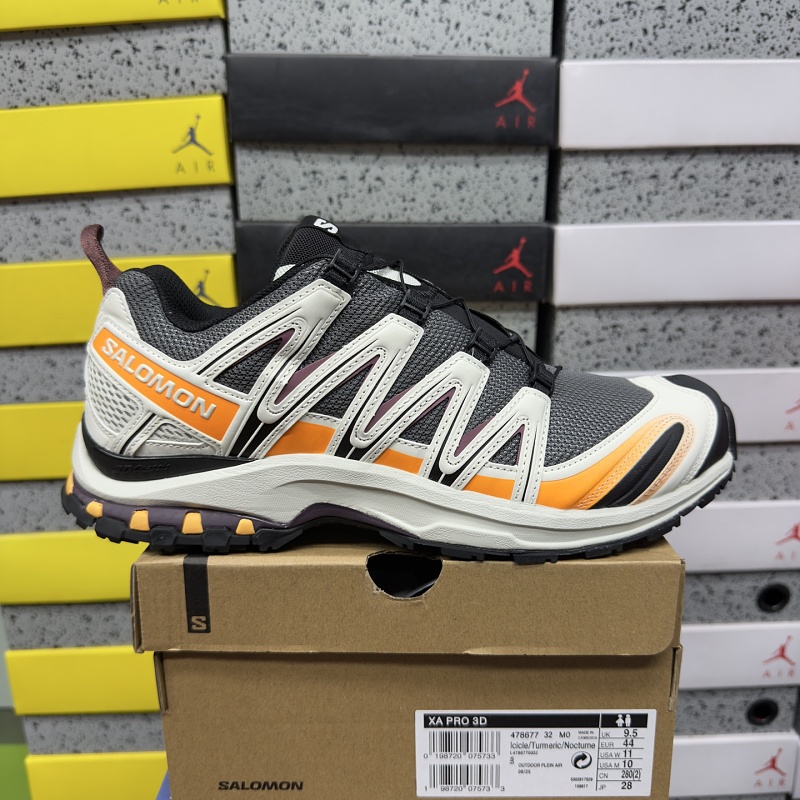Salomon XA PRO 3D Gray Yellow Sneakers