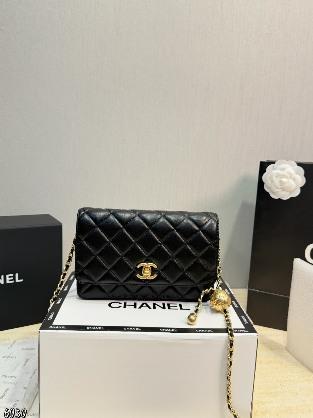 Chanel WOC Gold Ball