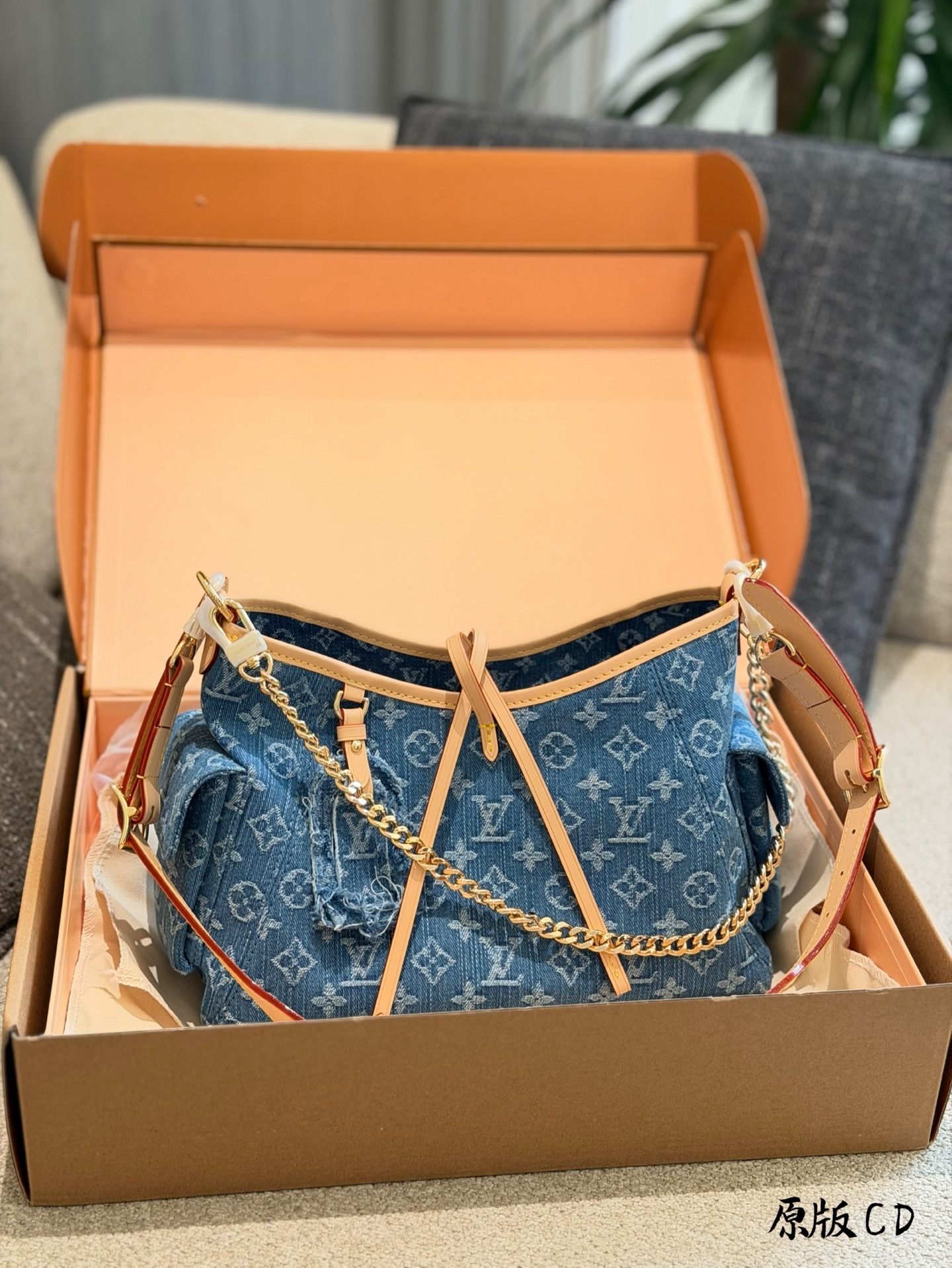 Louis Vuitton CarryAll Denim