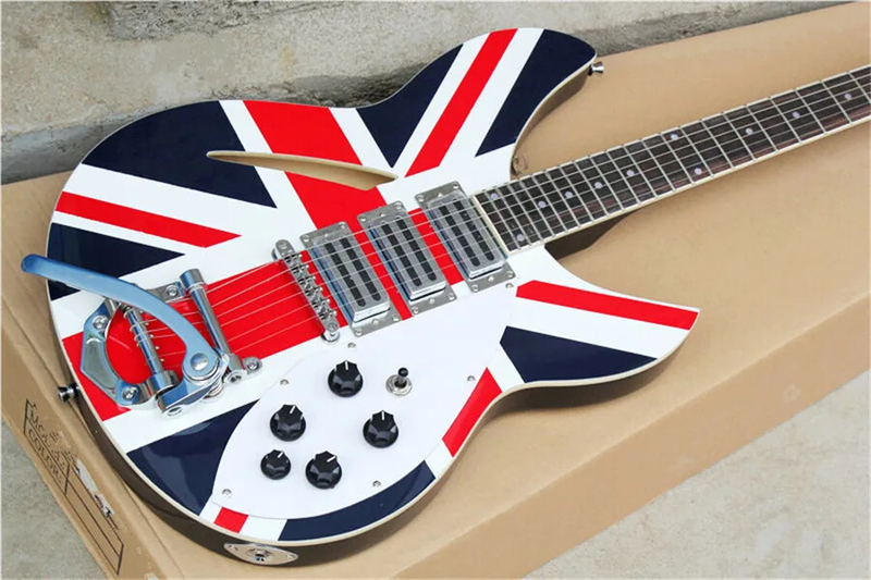 Factory Customized 6 Strings Electric Guitar with 24 Frets, Chrome Hardware