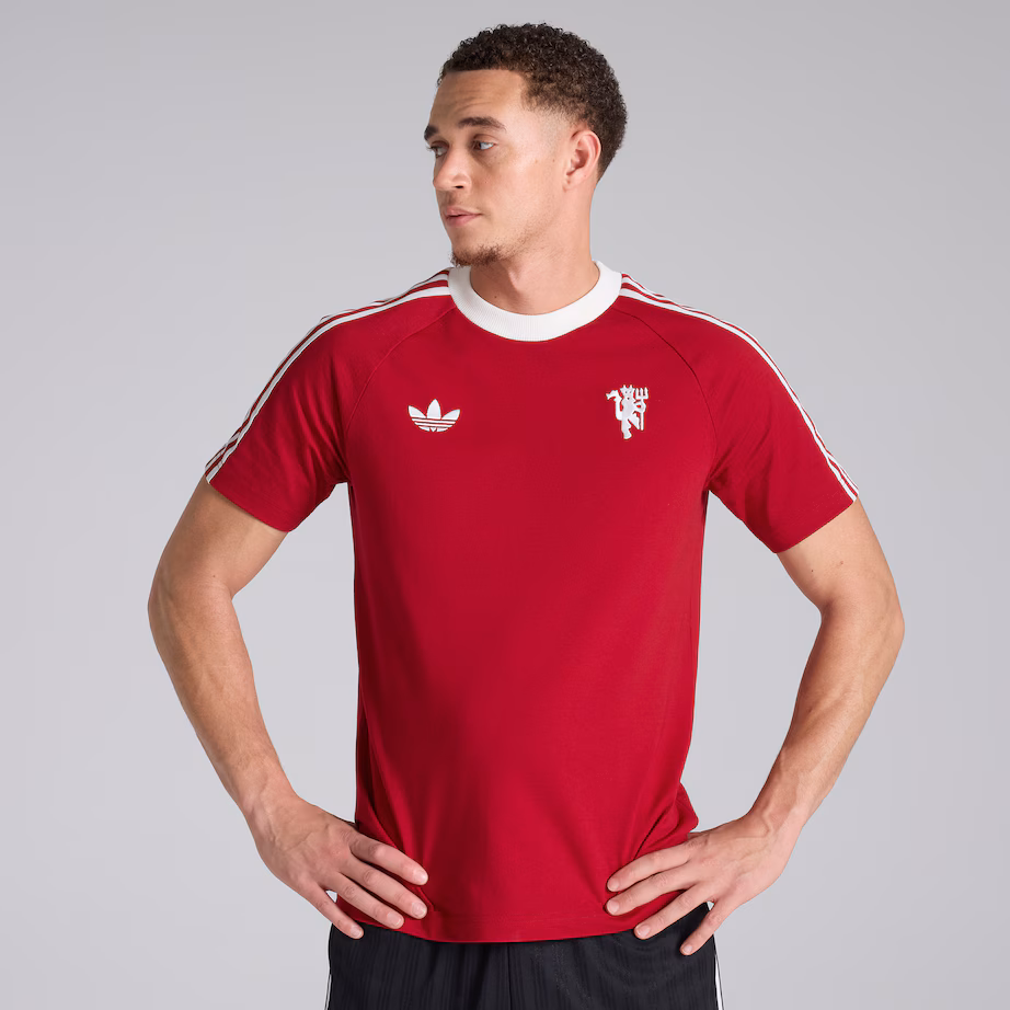 Manchester United x adidas Originals T-Shirt Red