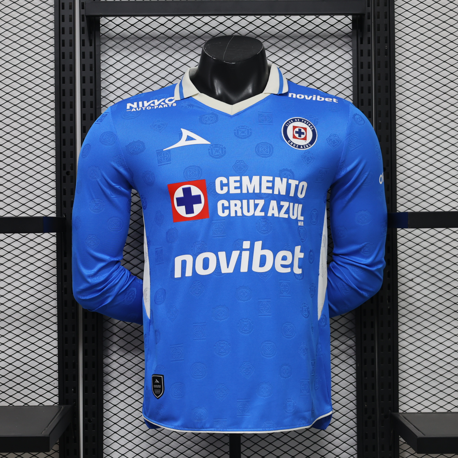 Cruz Azul Home Long sleeve Jersey Player Version 26/27