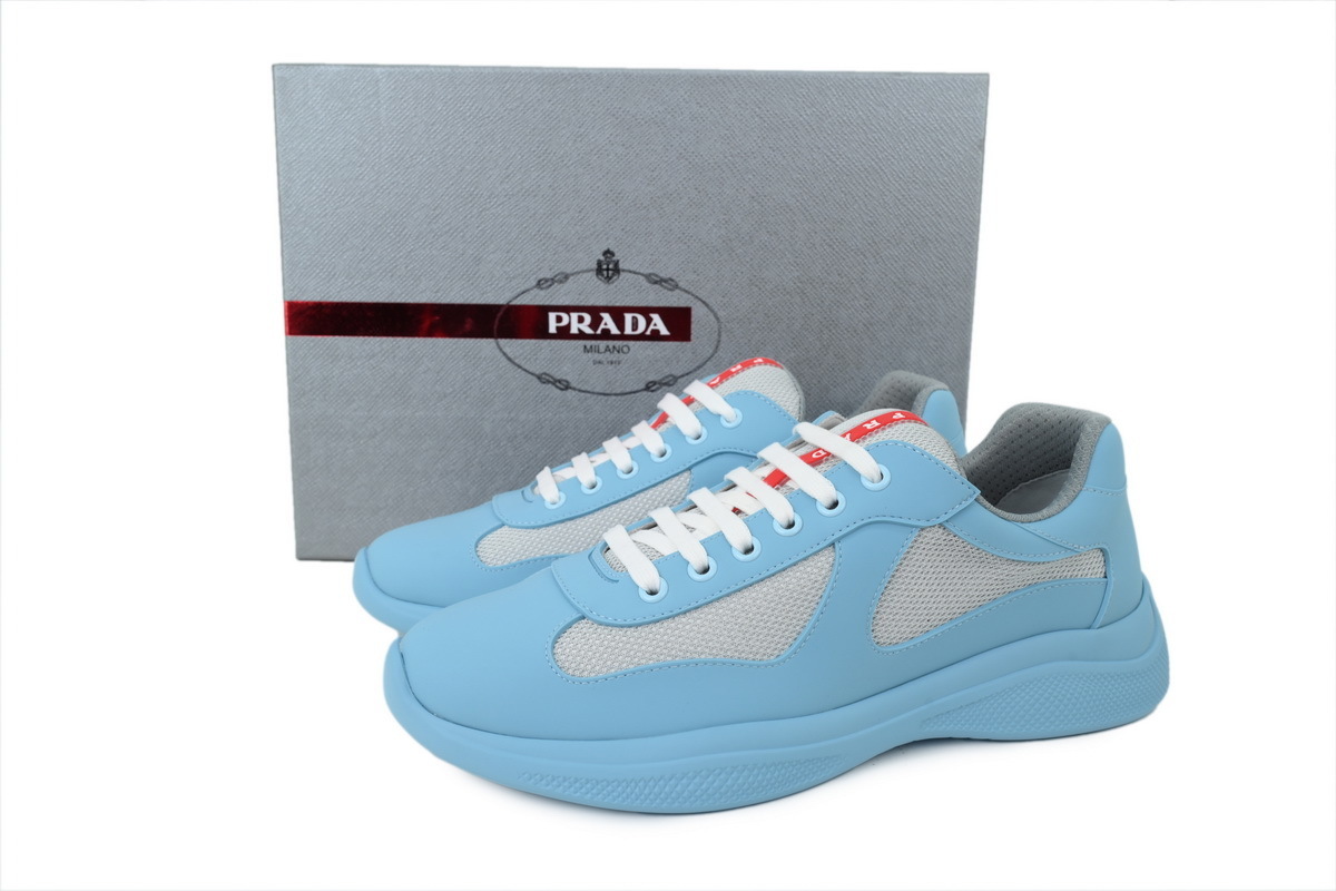 Prada America's Cup sneakers Blue white