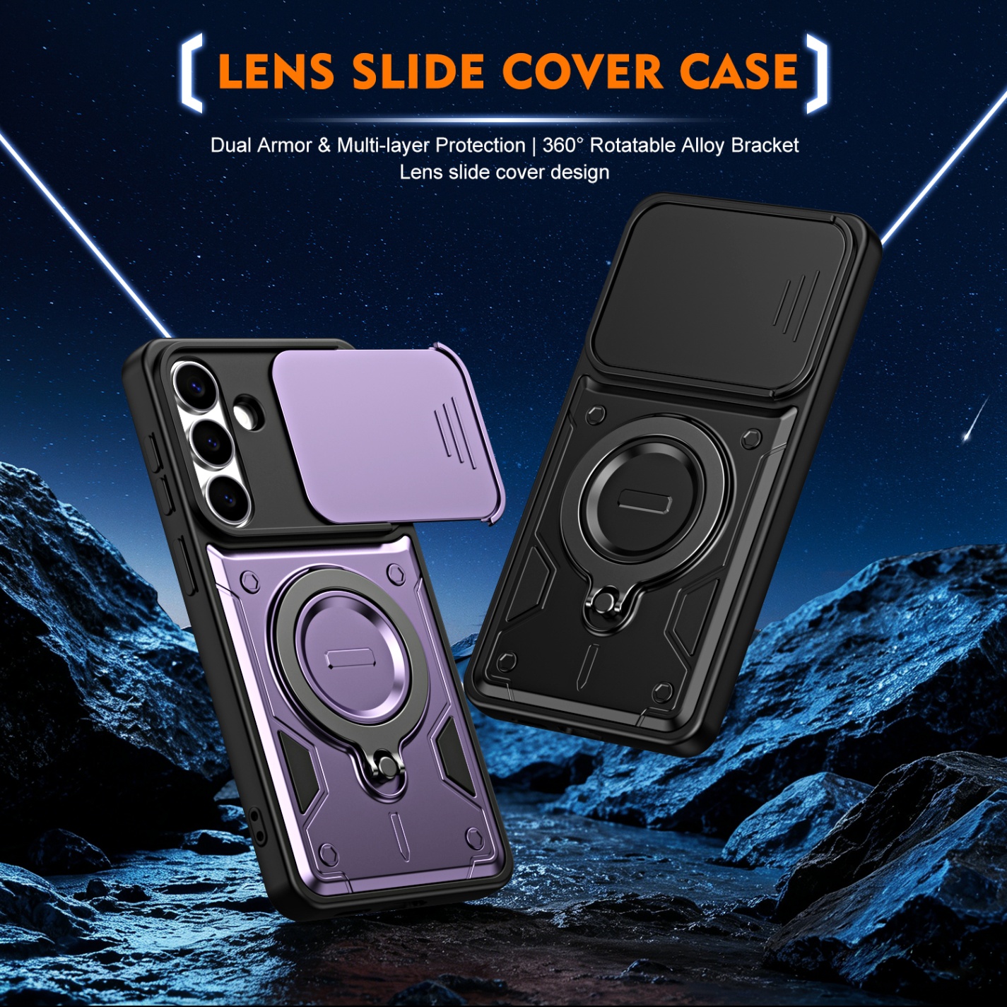 Galaxy S26 Ultra Stand & Holder TPU - back view