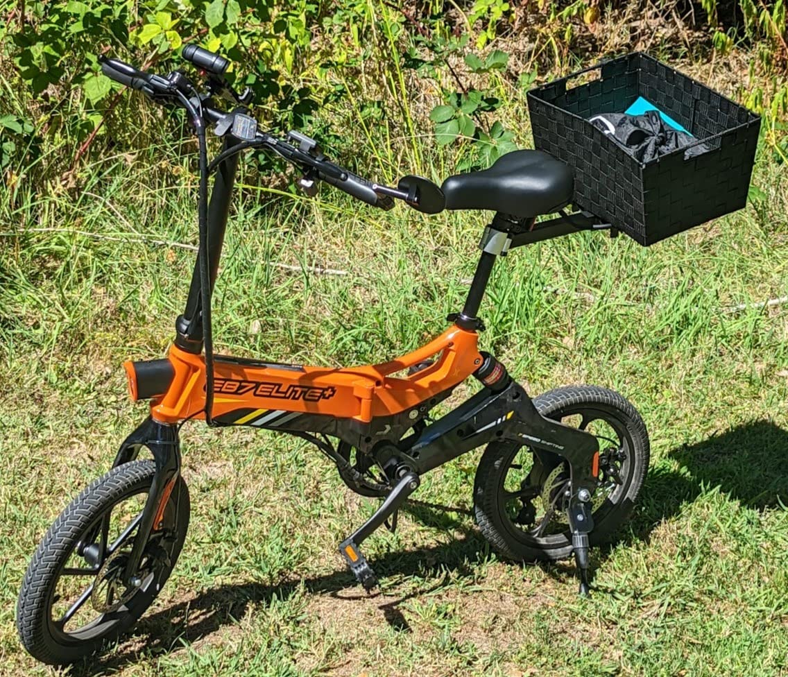 Swagcycle EB-7 Elite Plus Folding Electric Bike with Removable