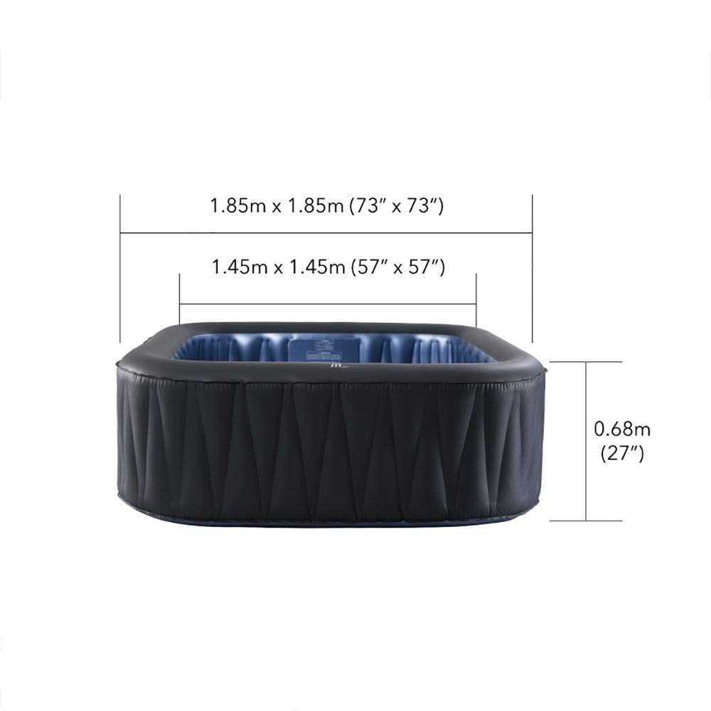 Inflatable 6 Person Hot Tub Jet Bubble Massage Spa
