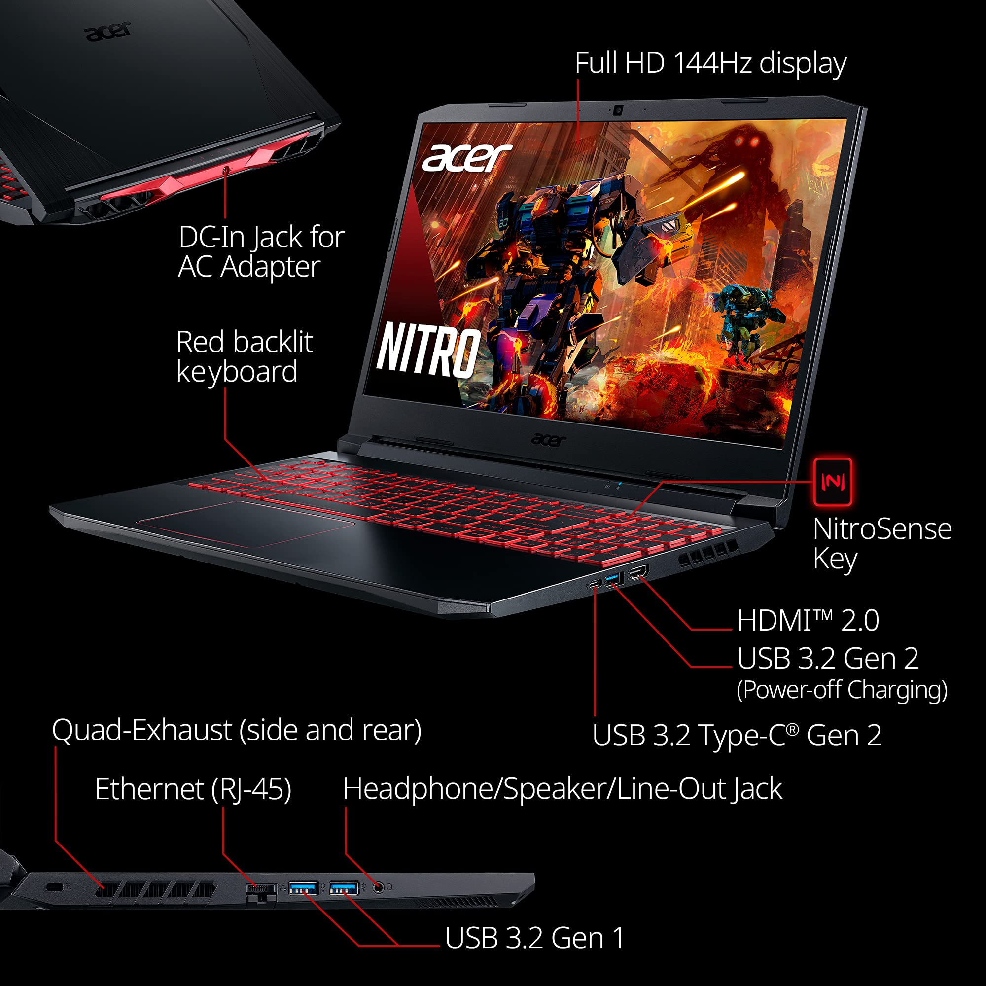 Gaming Laptop | Intel Core i5-10300H | 15.6