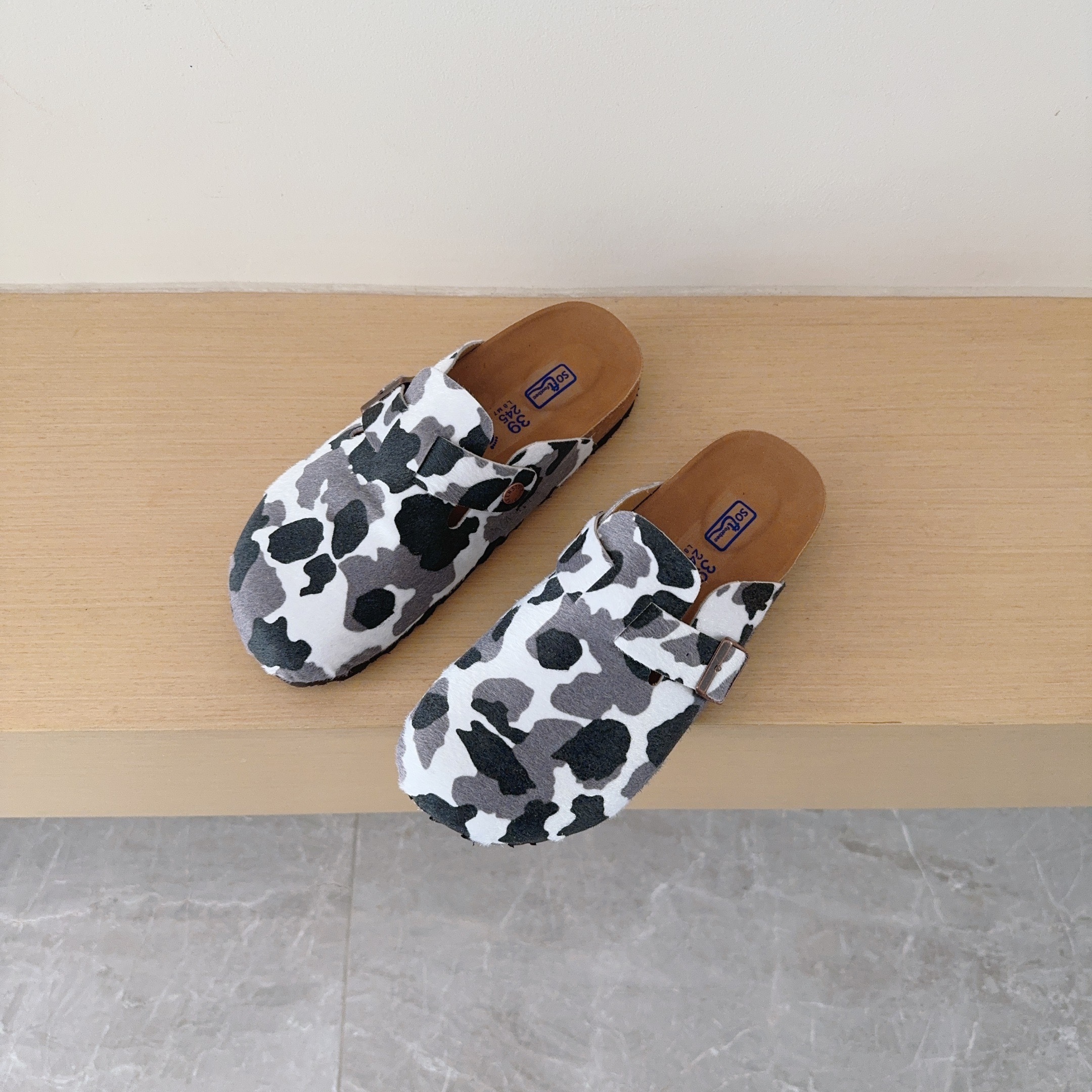 UGG Kids Pony Hair Series Birken-Style Clogs Adult And Kids