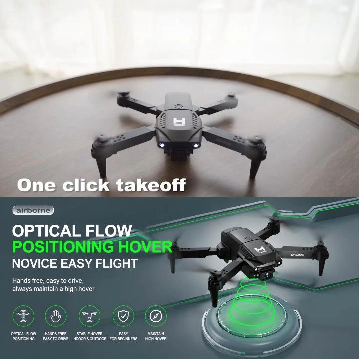 H4 Mini Drone with Dual HD Cameras｜Portable Quadcopter Remote Control Aircraft｜Aerial Photography Drone