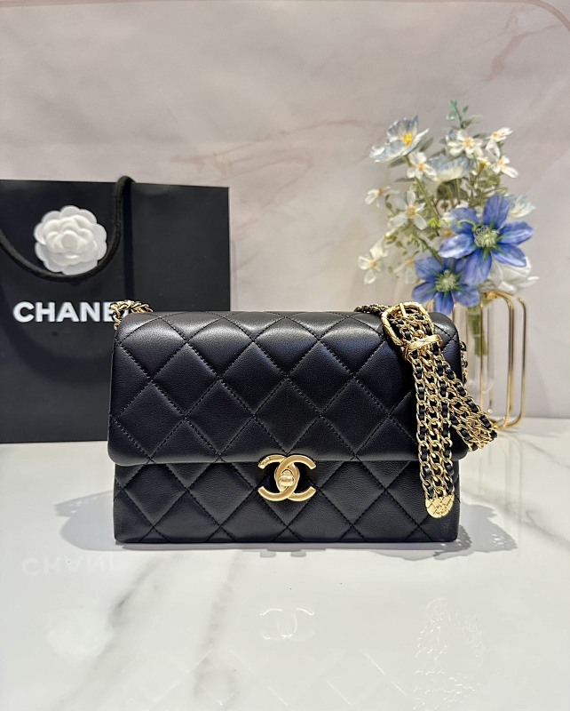 Chanel Classic Flap Bag Black Chain
