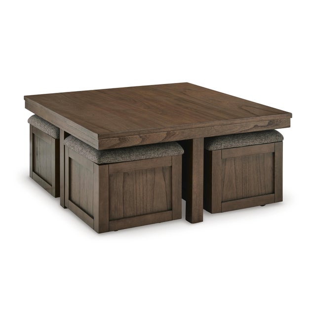 Boardernest Coffee Table with 4 Stools