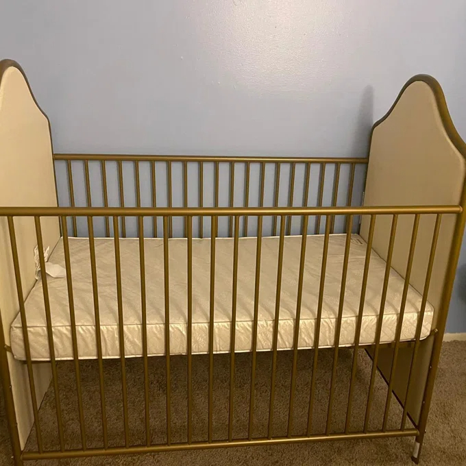 Piper 2-in-1 Convertible Upholstered Crib