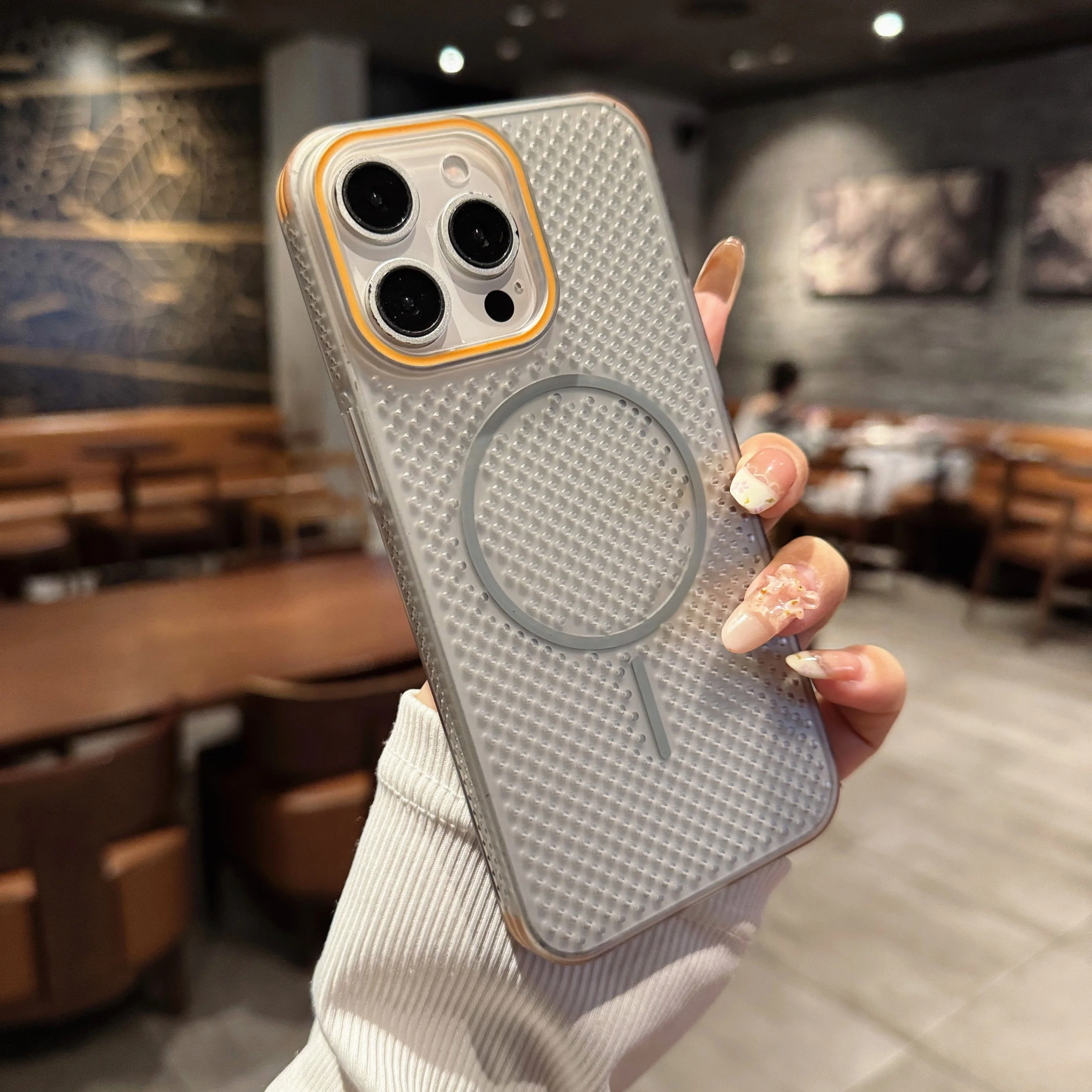 iPhone 17 Air Protective Case Shockproof - back view