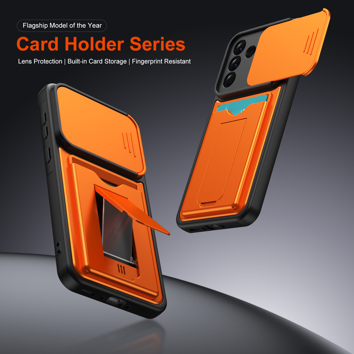 Galaxy A36 Stand & Holder Full Coverage - back view