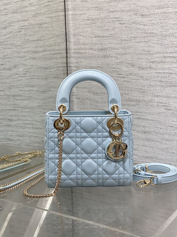 Lady Dior Mini Bag Sky Blue