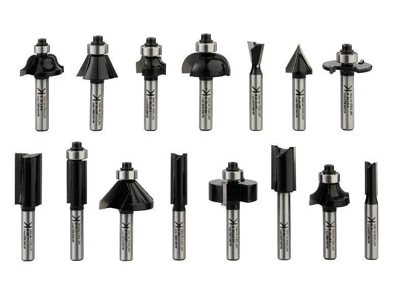 Set d'embouts de fraisage PPFB 15 A1, 15 pièces